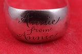 Vine by Tiffany and Co Sterling Sugar Tong w/Claws Wild Rose 4 1/4" with Mono
