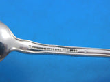 Lap Over Edge Acid Etched by Tiffany Sterling Parfait Spoon Petal Flower 6"