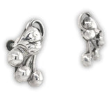 Sterling Kalo Cherries Earrings Jewelry Handwrought by Bjarne Axness (#J6843)