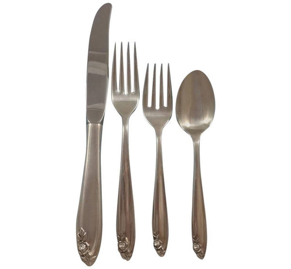 Debutante by Wallace Sterling Silver Flatware Set for 8 Service 32 Pieces