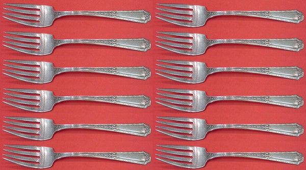 Louis XIV by Towle Sterling Silver Salad Fork Set 12 pieces 6 1/4"