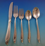 Sculptured Beauty by International Sterling Silver Flatware Service Set 43 Pcs