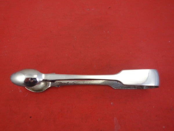 MC Mary Chawer English Sterling Silver Sugar Tong London 1839 5 5/8" Vintage