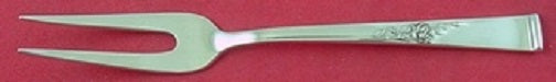 Classic Rose by Reed and Barton Sterling Silver Lemon Fork 2-Tine 4 7/8"