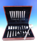 Juvel by Nils Hansen Norway 830 Silver Flatware Set for 8 Service 36 pcs