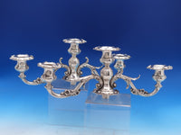 Francis I by Reed and Barton Sterling Silver Candelabra Arms Pair 3-Light #8448