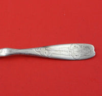 Whiting Sterling Silver Junior Fork Acid Etched with Girl in Hat #J1 6 3/8"