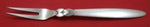 Cactus by Georg Jensen Sterling Silver Cold Cut Fork 2-Tine GI/GJ Mark 6 1/8"