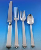 Hampton by Tiffany Sterling Silver Flatware Set for 12 Service 127 pcs Dinner