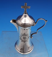 Colen Hewer Cheshire English Sterling Silver Pitcher Tiny Religious (#8181)