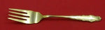 English Provincial Vermeil by Reed and Barton Sterling Salad Fork 6 3/4"