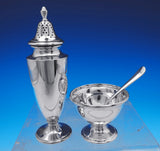 King William by Tiffany and Co Sterling Salt Dip and Pepper Shaker Set 3pc #8933