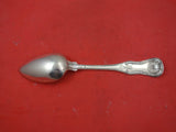 Kings by Various Makers Coin Silver Dinner Spoon/ Serving Spoon c. 1815  8 7/8"