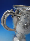 Gorham Sterling Silver Large Vase Hand Hammered w/ Vine Handles & Roses (#6232)