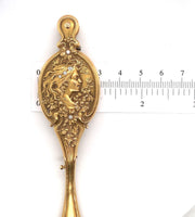 14k Yellow Gold Art Nouveau Krementz and Co Opera Glasses Lorgnette (#J5911)
