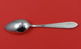 Teh Ling .935 Chinese Silver Serving Spoon with Detailed Dragon 8" Heirloom