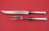 Silver Plumes by Towle Sterling Silver Roast Carving Set 2-Piece HH WS