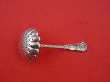 Trajan by Reed and Barton Sterling Silver Sugar Sifter Ladle Gold-Washed 5 3/4"