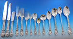 Charles II by Lunt Sterling Silver Flatware Set For 12 Service 174 Pieces Dinner