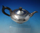Danish .934 Silver Tea Pot Individual w/Wood Handle and Finial 4" x 8 1/4" #5511