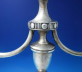 Flanders by Mueck-Carey Co Sterling Silver Candelabra Pair 3-Light #943 (#5872)