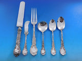 Louvre by Wallace Sterling Silver Dinner Size Flatware Set Service 68 pcs in box