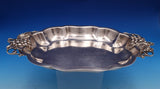 Durham Sterling Silver Serving Platter with Grapes #495 Retailed by Fina (#8375)