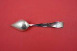 Flora by Shiebler Sterling Silver Pap Spoon w/pond lily 5 5/8"