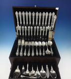 Eloquence by Lunt Sterling Silver Flatware Service For 12 Set 82 Pieces Huge!
