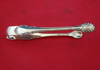 Modern Victorian by Lunt Sterling Silver Sugar Tong with Shells 4 1/4" Serving