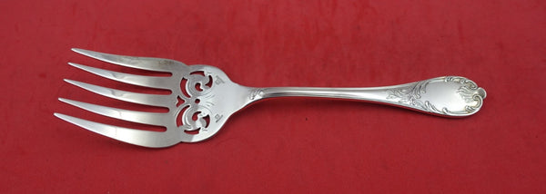 Marly by Christofle Silverplate Fish Serving Fork 5-tine FH pierced 8 5/8"