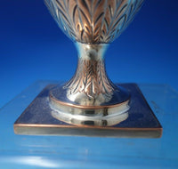 Sheffield English Estate Silverplated Copper Urn w/Ram Handles no lid (#5610)