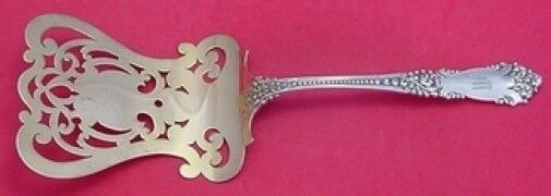 La Marquise by Reed and Barton Sterling Silver Waffle Server GW Pierced 10"