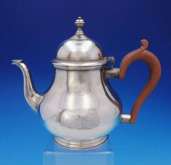 William and Mary by Atkin Brothers English Sterling Silver Tea Pot w/Wood #3662