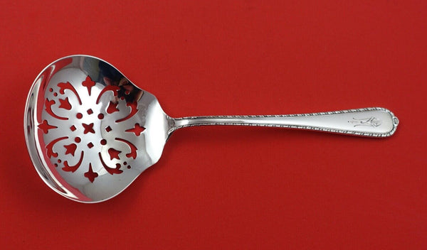 Pine Tree by International Sterling Silver Nut Spoon w/ mono 5 7/8"