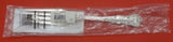 Queens by Wallace Sterling Silver Cold Meat Fork 9 5/8" New Serving Silverware