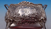 Dresden by Whiting Sterling Silver Sugar and Creamer GW #3338 B Monogram (#8344)