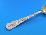 Mixed Metals by Tiffany and Co Sterling Silver Demitasse Spoon Gilded Rose Gold