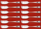 Madam Jumel by Whiting Sterling Silver Butter Spreader FH Large Set 12 pc 5 3/4"