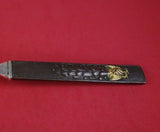 Kozuka by Tiffany and Co Sterling and Bronze Gumbo Soup Spoon w/ Peacock 7 1/4"
