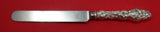 Lily by Whiting Sterling Silver Dinner Knife Blunt Fat Handle w/Stainless 9 7/8"