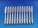 Celeste by Gorham Sterling Silver Butter Spreader HH Modern Set of 12pcs 6 1/2"