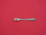 Prince Harald by Th. Marthinsen Norwegian Sterling Lemon Fork red enamel 4"