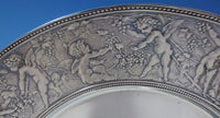 Tiffany and Co Sterling Silver Plate w/Cherubs In Fitted Box (#1256) Fabulous!