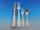 Baronesse by Jens Andersen Sterling Silver Flatware Set Service Danish 44 pcs