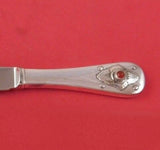 Georg Jensen Sterling Silver Dessert Set 3-Piece with Carnelian Inset Stone