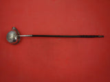 Thomas Shepherd English Georgian Sterling Silver Toddy Ladle Twisted Ebony Spout