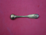English Georgian Sterling SilverSalt Spoon Master London 1831 vermeil 4 3/8"