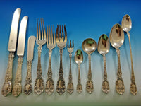 Florentine by Gorham Sterling Silver Flatware Set 12 Service 195 pcs Dinner