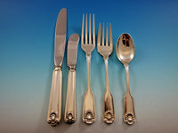 Fiddle Shell by Frank Smith Sterling Silver Flatware Set Service 32 pieces